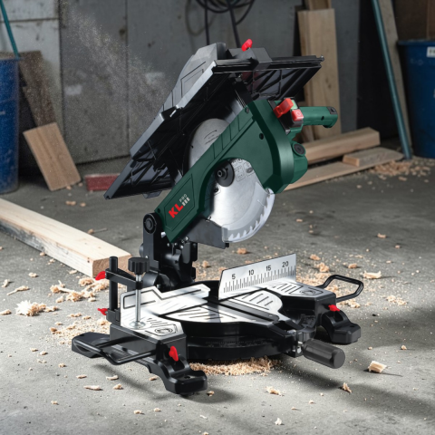 Klpro KLGK255 2000W 255mm Üstten Tablalı Gönye Kesme Makinesi