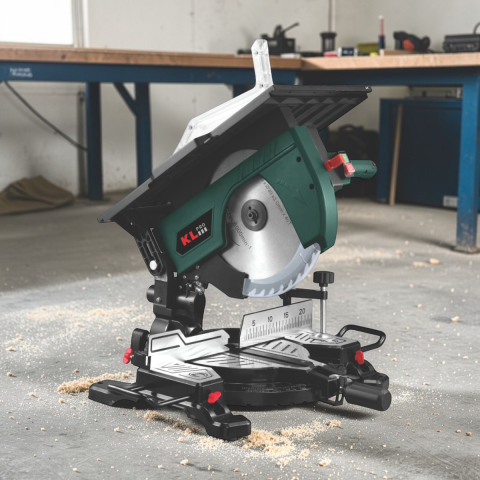 Klpro KLGK305 2000W 305mm Üstten Tablalı Gönye Kesme Makinesi