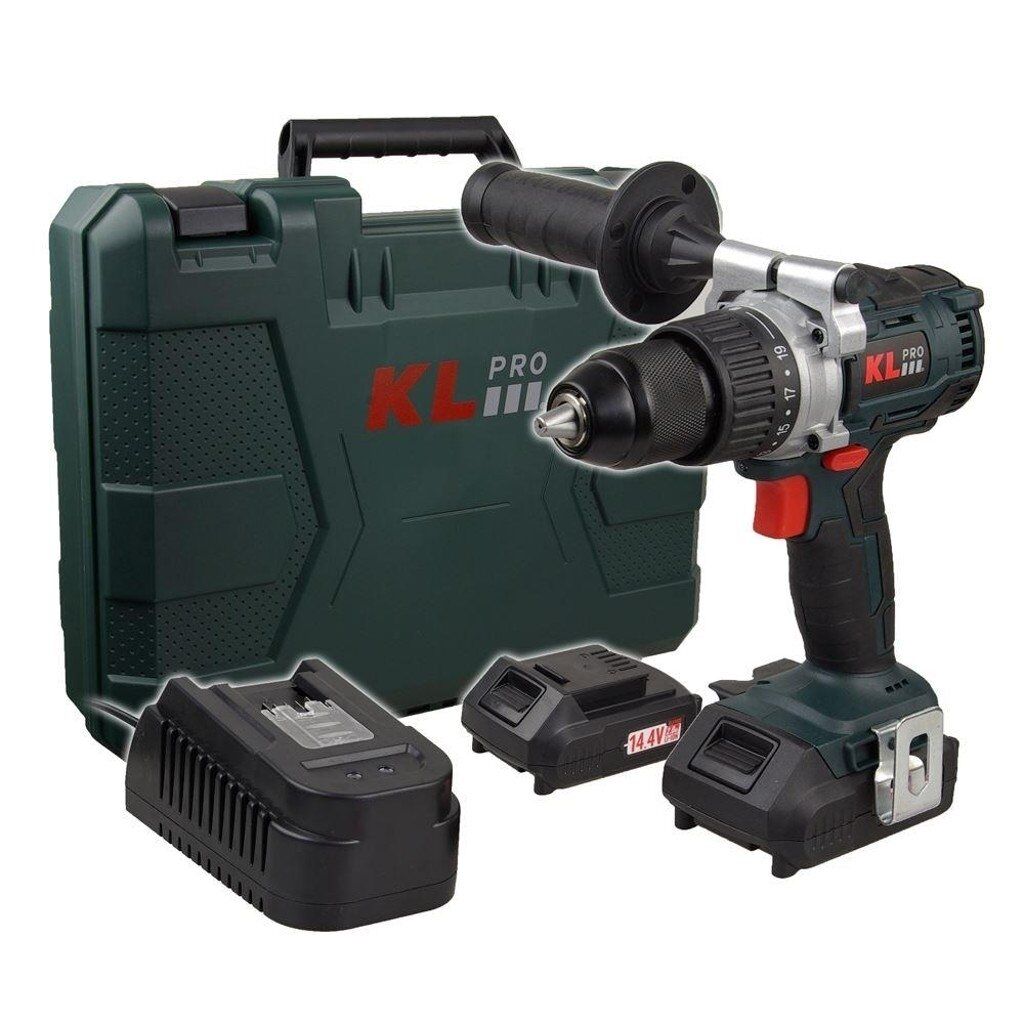 Klpro 18Volt/2.0Ah Li-ion Kömürsüz Prof. Şarjlı Matkap Klnm18b-20