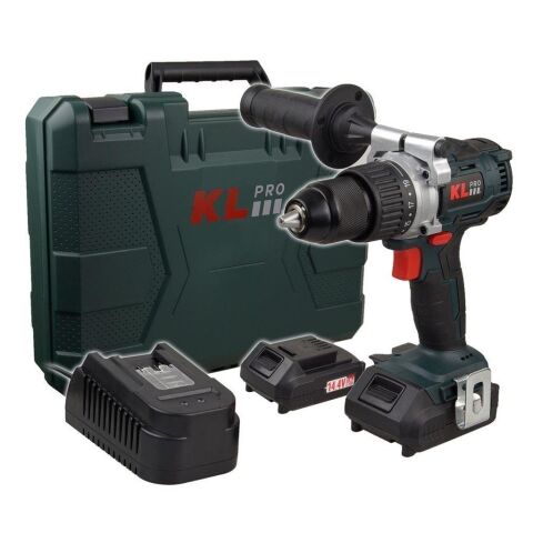 Klpro 18Volt/2.0Ah Li-ion Kömürsüz Prof. Şarjlı Matkap Klnm18b-20