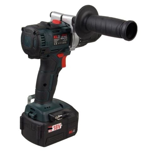 Klpro 18Volt/5.0Ah Li-ion Kömürsüz Prof. Şarjlı Matkap Klnm18b-50
