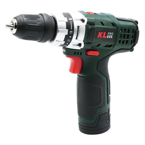 Klpro 10.8Volt/2.0Ah Li-ion Çift Akülü Prof. Matkap Klnm1020