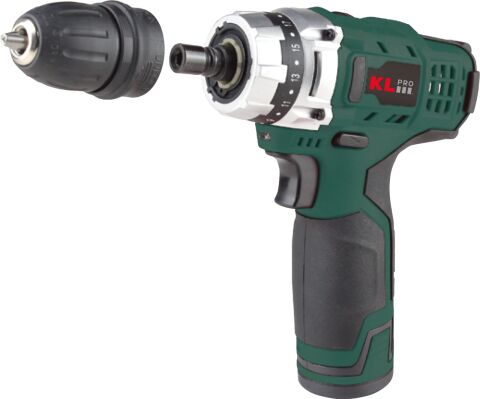 Klpro 10.8Volt/2.0Ah Li-ion Çift Akülü Prof. Matkap Klnm1020