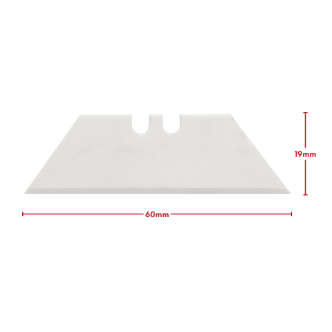 Vip-Tec VT874000-6 19x60mm Seramik Trapez Maket Bıçağı Yedeği (10 Adet)