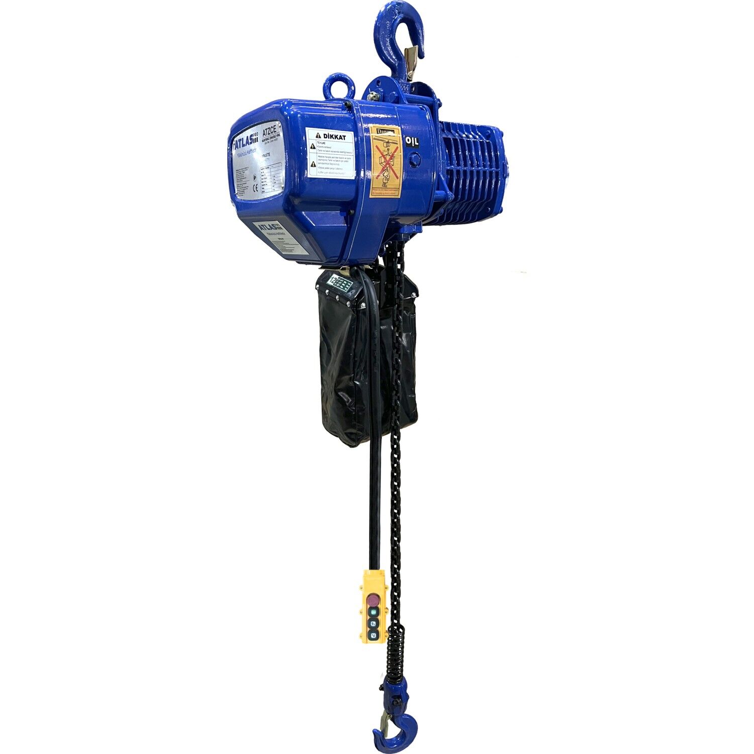 Atlaspro ATZCE3 3 Ton Elektrikli Zincirli Vinç/Ceraskal