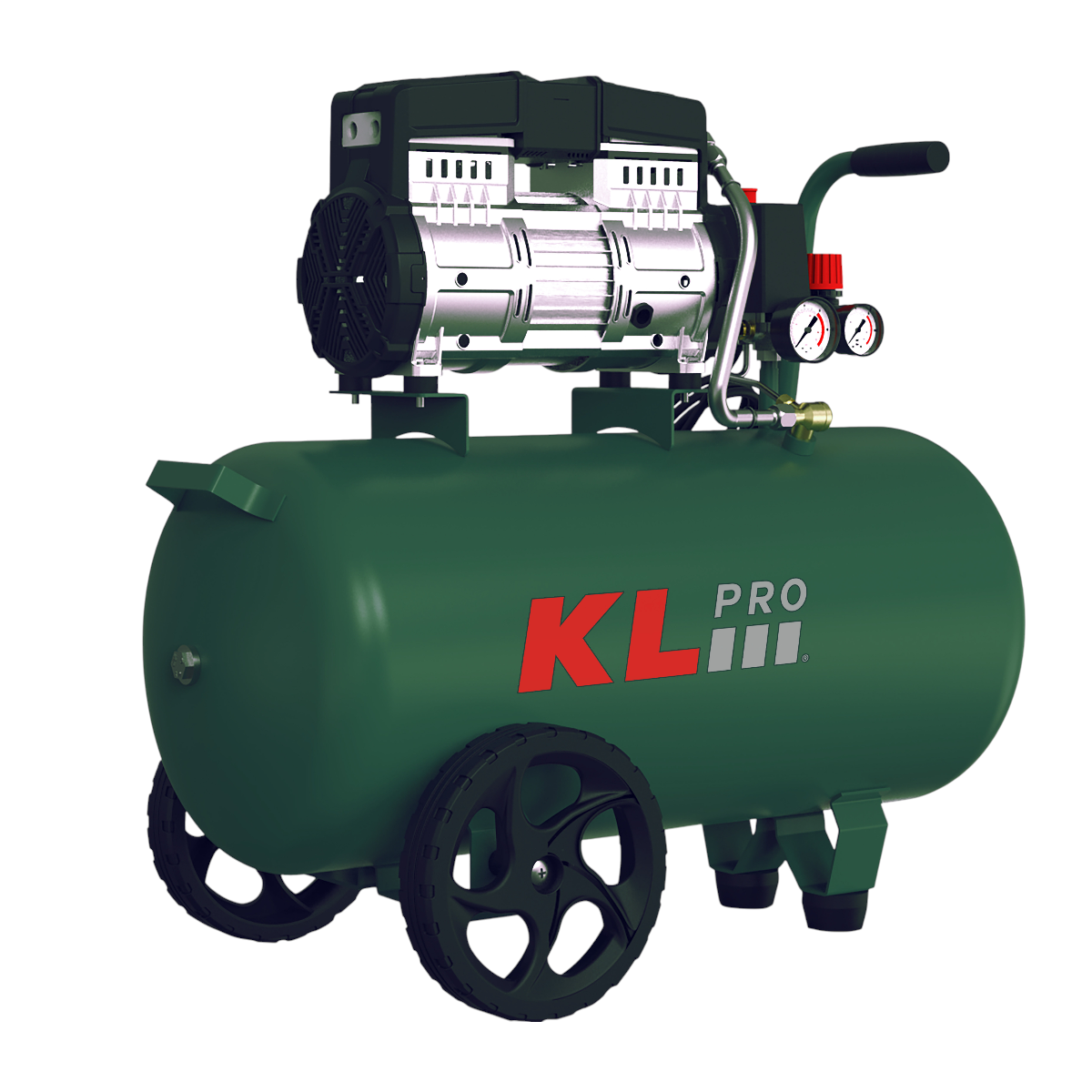 Klpro KLK50SH 8 Bar 50 Litre 2Hp Sessiz ve Yağsız Hava Kompresörü