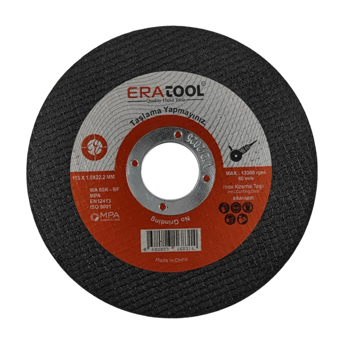 Fixonic Eratool ERA16831 115mm Inox Metal Kesme Taşı (25'Li Paket)