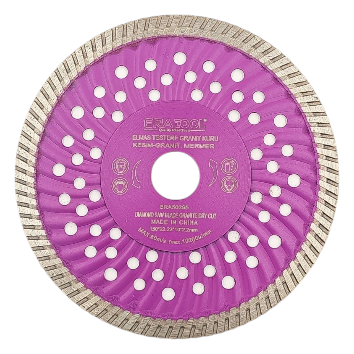 Fixonic Eratool ERA50265 150mm Elmas Testere Kuru Granit Kesim