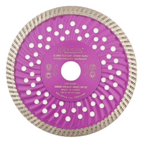 Fixonic Eratool ERA50265 150mm Elmas Testere Kuru Granit Kesim