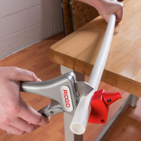 Rıdgıd 23493 PC-1375 3-35mm Tek Darbeli Plastik Boru Kesme Makası