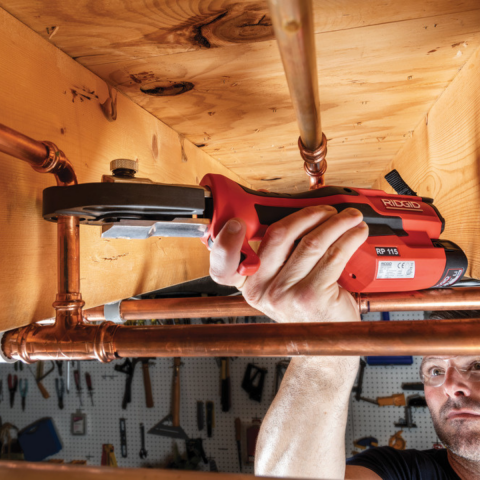 Rıdgıd 76968 RP-115 Akülü Mikro Pres Sıkma Makinesi