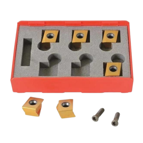 Rıdgıd 48858 B-500 için 30° Kaynak Ağzı Açma Kafası 6 Bıçak 1 Gres Yağı ve 8 Vida Seti