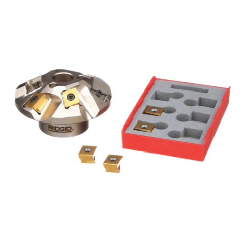 Rıdgıd 48858 B-500 için 30° Kaynak Ağzı Açma Kafası 6 Bıçak 1 Gres Yağı ve 8 Vida Seti