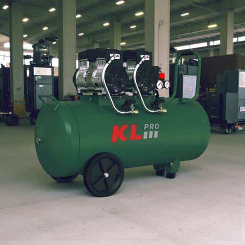 Klpro KLK102SH 8 Bar 100 Litre 4Hp Sessiz ve Yağsız Hava Kompresörü