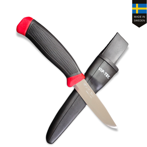 Vip-Tec VT875301 Çok Amaçlı Paslanmaz Çelik Bıçak/Kamp Bıçağı (Made in Sweden)