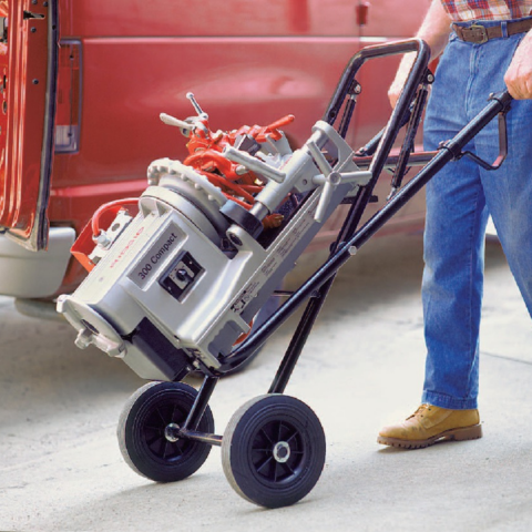 Rıdgıd 58077 Model 250, 300 Compact ve 1233 için Tekerlekli Katlanabilir Tezgah Pafta Sehpası