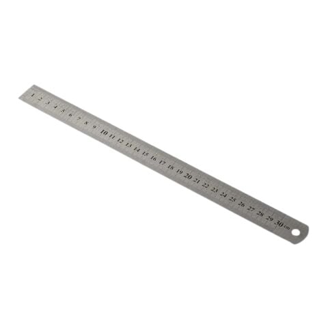 Wrax 20cm 13mm Inox Çelik Cetvel