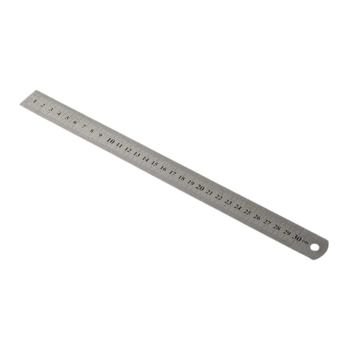 Wrax 50cm 30mm Inox Çelik Cetvel