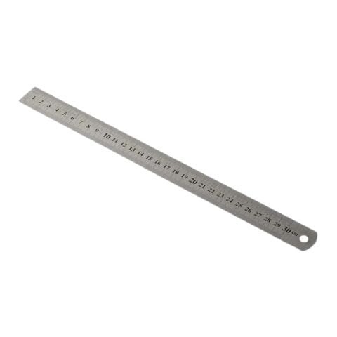 Wrax 50cm 30mm Inox Çelik Cetvel