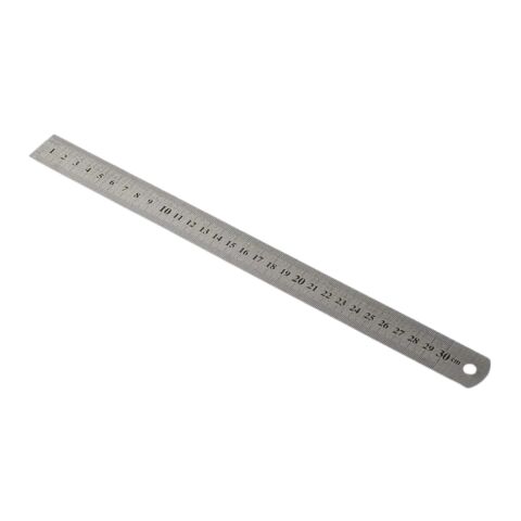 Wrax 50cm 30mm Inox Çelik Cetvel