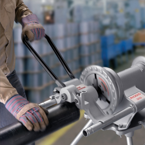 Rıdgıd 48307R Model 300 Kompakt ve 1233 Tezgah Pafta için Model 916 Yiv Açma Aleti