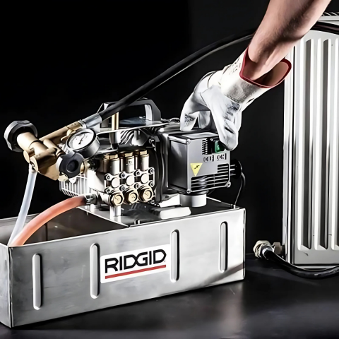 Rıdgıd 19021  Model 1460-E  25 Bar Elektrikli Tesisat Basınç Test Pompası