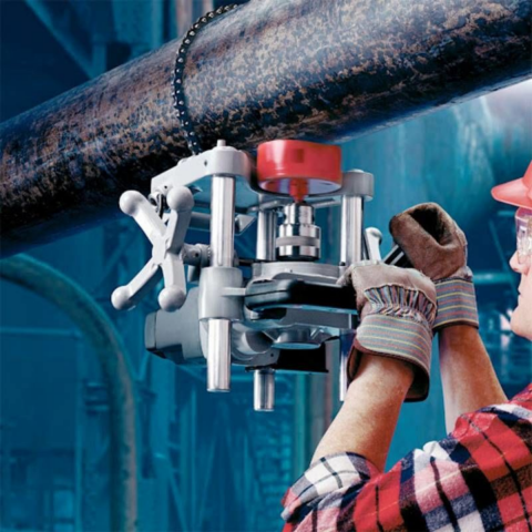 Rıdgıd 76787 Model HC-300 3'' Delik Açma Branşman Makinesi