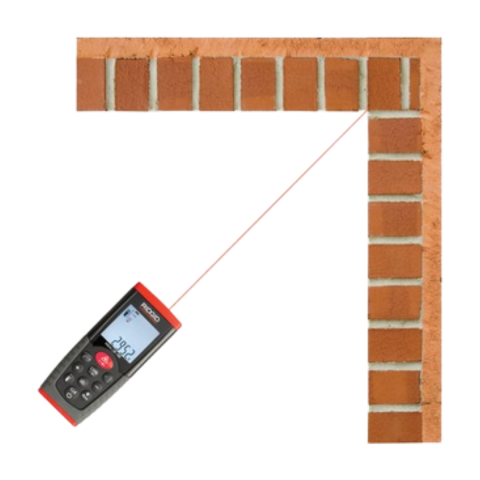 Rıdgıd 36158 Micro LM-100 50mt Mesafe Ölçer Lazer Metre