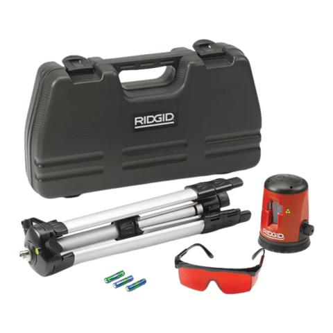 Rıdgıd 38758 Micro CL-100 Otomatik Çapraz Çizgi Lazer Hizalama Distomat Seti