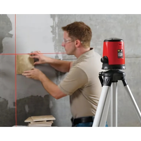 Rıdgıd 38758 Micro CL-100 Otomatik Çapraz Çizgi Lazer Hizalama Distomat Seti