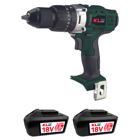 Klpro 18Volt/8.0Ah Li-ion Prof. Darbeli Matlap Kldm18-80
