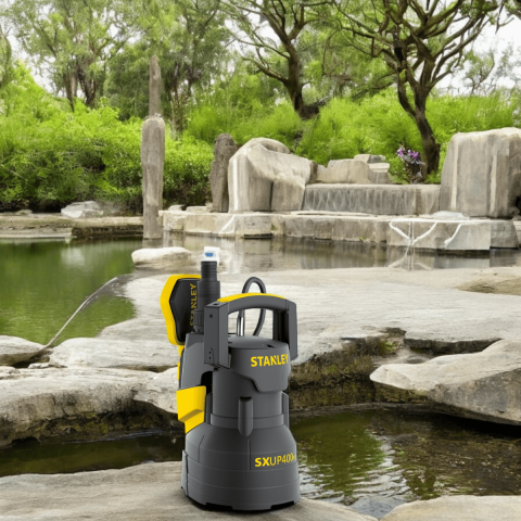 Stanley SXUP400PCE 400W Temiz Su Dalgıç Pompa