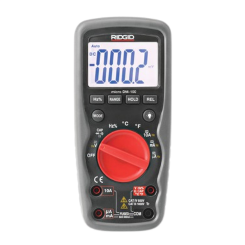 Rıdgıd 37423 Micro DM-100 Dijital Multimetre