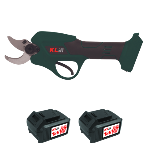 Klpro KLBBM18B-50 18V/5.0Ah. Kömürsüz Çift Akülü Budama Makası 30mm