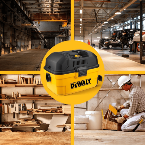 Dewalt DXV15T 1100W 15Lt Taşınabilir Islak ve Kuru Elektrikli Süpürge