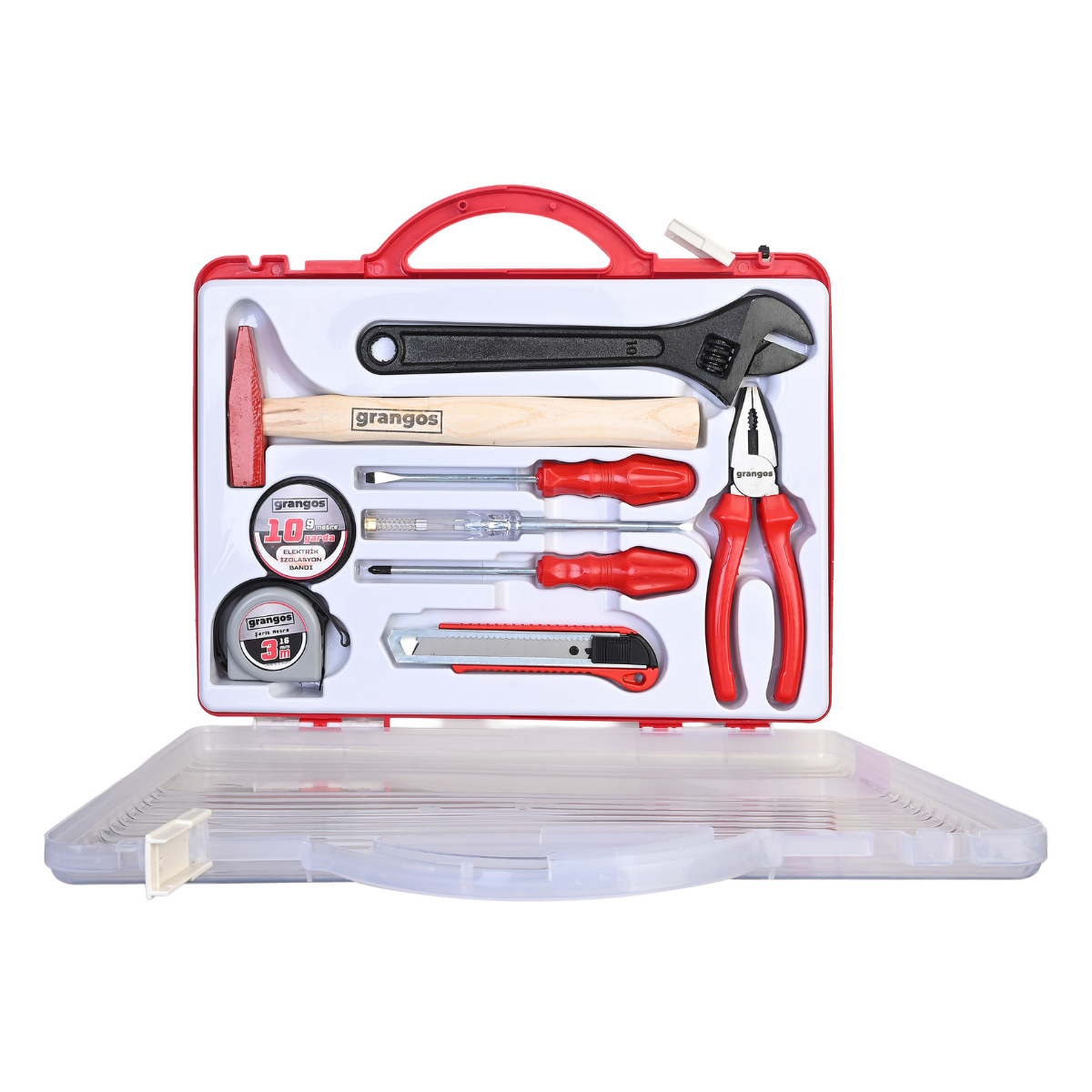 Grangos GRAS09 9 Parça Çantalı El Aleti Seti
