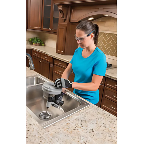 Rıdgıd 57038 Kwik-Spin El Tipi Kanal Açma Temizleme