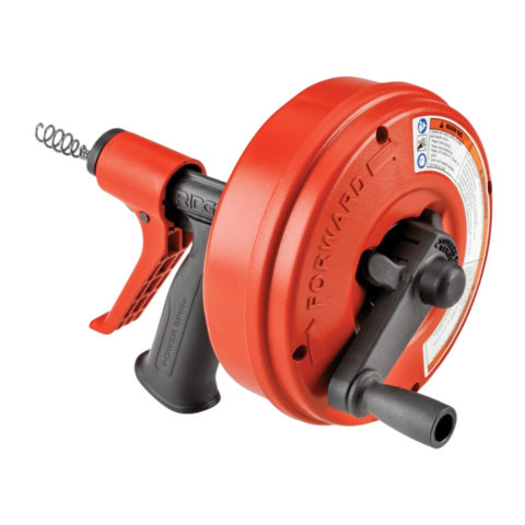 Rıdgıd 57043 Power Spin El Tipi Otomatik Beslemeli Kanal Açma Temizleme