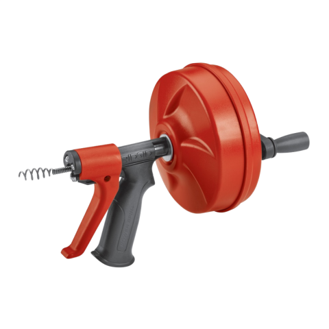 Rıdgıd 57043 Power Spin El Tipi Otomatik Beslemeli Kanal Açma Temizleme