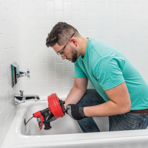 Rıdgıd 57043 Power Spin El Tipi Otomatik Beslemeli Kanal Açma Temizleme