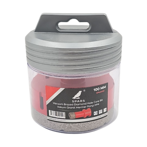 Fixonic Spars SPA54151 100mm M14 Elmas Mermer Granit Delme Panç