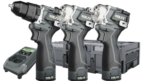 Voltz VZ16-3KIT 16.8V/2Ah. Somun Sıkma/Darbeli Vidalama/Darbeli Matkap 3'lü Set