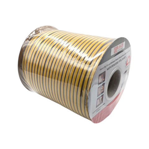 Fixonic B.H.D BHD00480 100mt Kapı ve Pencere Fitil Bandı Kahverengi Kauçuk
