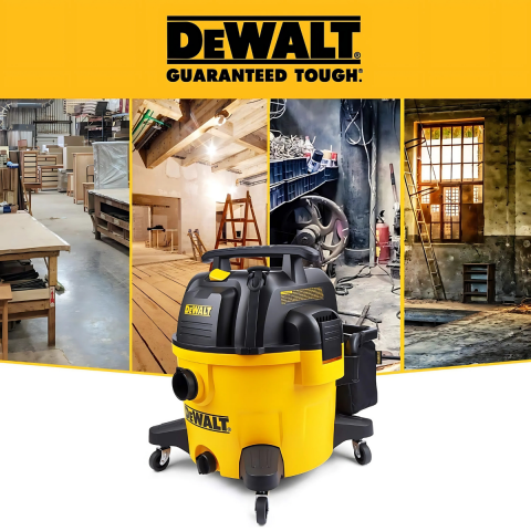 Dewalt DXV34P-QT 960W 34Lt  Islak ve Kuru Elektrikli Süpürge