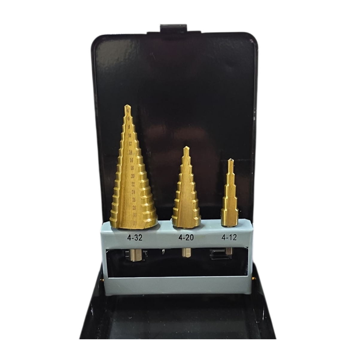 Satra-HSS Kademeli Matkap Ucu/Kozalak Panç (4-12, 4-20, 4-32mm) Altın Seri