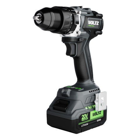 Voltz VZDR20 20V/5Ah. 60Nm Çift Akülü Şarjlı Darbeli Matkap/Vidalama