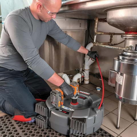 Rıdgıd 64268 K9-102 Global Flexshaft Kanal Temizleme Makinesi