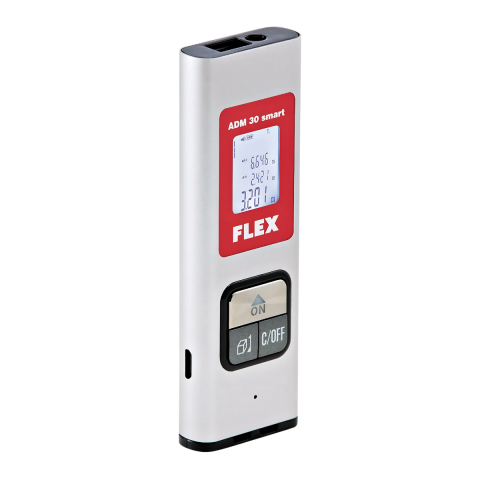 Flex ADM30 Cep Tipi 30m Lazerli Mesafe Ölçer