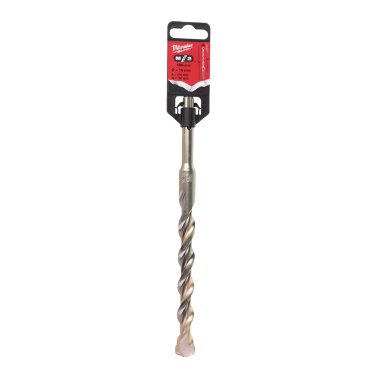 Milwaukee T4932307081 16x210x160mm SDS-Plus Beton Delme Ucu