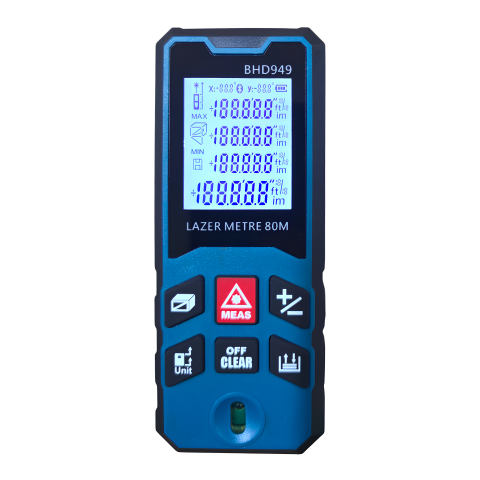 Fixonic B.H.D. BHD03 360° 16 Lens Şarjlı Yeşil Lazer Hizalama ve 80mt Lazermetre Çantalı Set